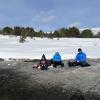My Norwegian teacher, Sølvi, and her family offered me hot cocoa and oranges during our day trip