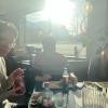 At the end of the day, everyone was thankful to find a small restaurant to serve us on a Sunday