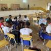 After class, I attend my Literacy Club, where students work on language projects that use reading, writing, speaking, and listening skills