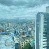 View of the city and from our classroom floor