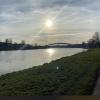 I try to finish almost every day with a walk by the riverside