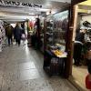 This store sells shoes, but also has some fruit and traditional Georgian "churchkhela", a candle-shaped candy, which mainly consists of grapes, nuts, and flour