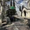 The entrance to the underground tunnels/markets, which allow people to cross the streets by walking under them, without stopping traffic