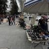 The vendor at this table sold all sorts of very old cameras