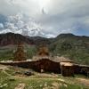 Noravank Monastery, an ancient church located in the mountains