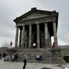 An ancient pagan temple which had to be rebuilt after it was destroyed in an earthquake