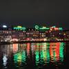 Hamburg is indeed a pretty sight at night, but in my opinion Copenhagen takes the cake!
