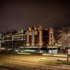 Like Copenhagen, Hamburg overall shines bright, even at night!