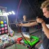 I even tried out my archery skills in a balloon game, and although I popped a few, I didn't pop enough to win a prize