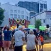 The Honk Festival ended with a lantern parade, live music, and dancing