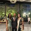 Here's me with my parents at the wedding sangeet! The sangeet is an event that happens a few days before the wedding, where family members give dance performances for the bride and groom