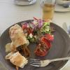 BLT Wrap with Apple Juice