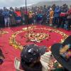 Cuvivies festival in the mountains with indigenous people 