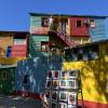 Calle Caminito, a famous street in La Boca, a neighborhood made famous for inspiring the tango "Caminito" by Juan de Dios Filiberto