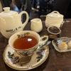 Afternoon tea featuring a rich lychee based tea!