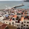 View from the top of the castle of Peñíscola!