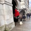 We found this guard outside of The Household Cavalry Museum in London
