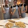 Posing with our hand-made pasta!