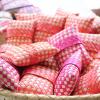 Some woven coin purses