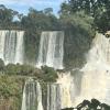 Iguazu Falls are made up of many smaller waterfalls that stretch almost two miles wide 
