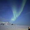 The northern lights looked like a genie coming out of the bottle, from a fairy tale