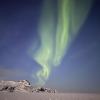 The colors ranged from green, to yellow-green, all across the sky