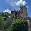 Krista: Another view of Heidelberg Castle, where inside the castle is damp and dark and smells musky