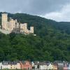 Rebecca: This castle along the Rhine River looks like it belongs in a fairytale; It might have been... the Brothers Grimm were German!