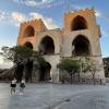 Amazing architecture at the back of the Serranos Towers