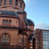 The beautiful Narva Russian Orthodox Cathedral