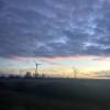 The Estonian countryside reminded me of my school in Iowa; both have many windmills