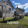 This is a hórreo, or a traditional Galician grain storage structure. 