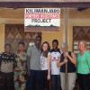 Me and the Kilimanjaro Porters Assistance Project (KPAP) team after the hike! KPAP works to ensure fair treatment of porters, including fair working conditions