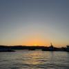 A sunset in Çanakkale, where the weather is perfect!