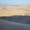 This is one of the dunes that I sandboarded down. It was VERY steep!
