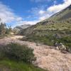 To get to the famous Inca ruin of Machu Picchu, which is a few hours away from Cusco, we took a train that went next to the river--The water was extremely fast and muddy since it is the rainy season