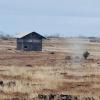 Baltra Island was a U.S. base during WWII. Very little remains of the base now.