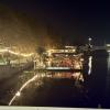 We then looked for a place to eat and found this restaurant floating on the river! It was too expensive though, as expected!