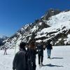 Heading to paraglide off the edge of the mountain!