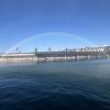 Rainbow over Lake Geneva!