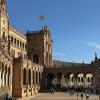 The beautiful Plaza de España! A scene from Star Wars was actually filmed here!