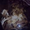 We rode on a small boat inside of the cave!