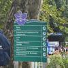 Soroa Orchid Botanical Garden sign 