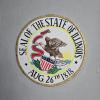 Mural - the Seal of Illinois