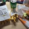At a burger place, I got the Grilled Bulgogi set, which included a burger made of grilled bulgogi (Korean BBQ beef), fries, and a drink—I picked cider, which tastes a lot like Sprite. I also tried crispy Shanghai pork with sweet chili sauce!