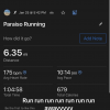 My run recap