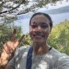While I was in Kinloch, I hiked the W2K trail; the lake behind me is Lake Taupō