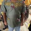 This is called a Dashiki, a traditional shirt that men wear in the Garifuna culture!