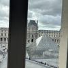 The Louvre Museum is an interesting mixture of old and new architecture with parts of the museum dating back to the 13th century, while the glass pyramid was added in the 1980's!