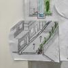Croqui urbano (sketch) of proposed walkways